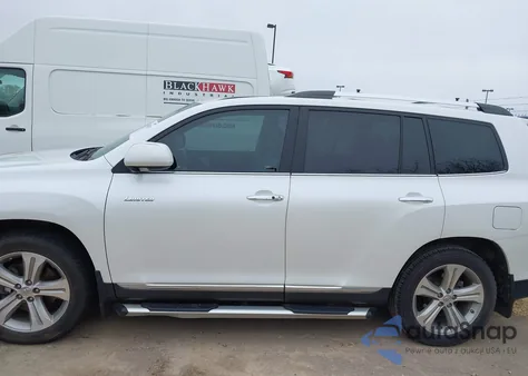 2012 Toyota Highlander Limited V6 из США, поврежденный, VIN 5TDYK3EH8CS052782